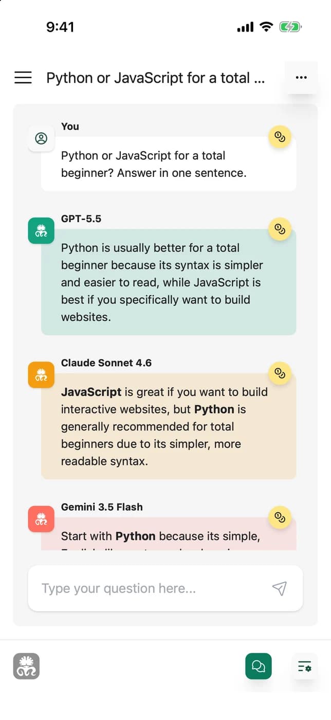 Prompt.me — python or javascript