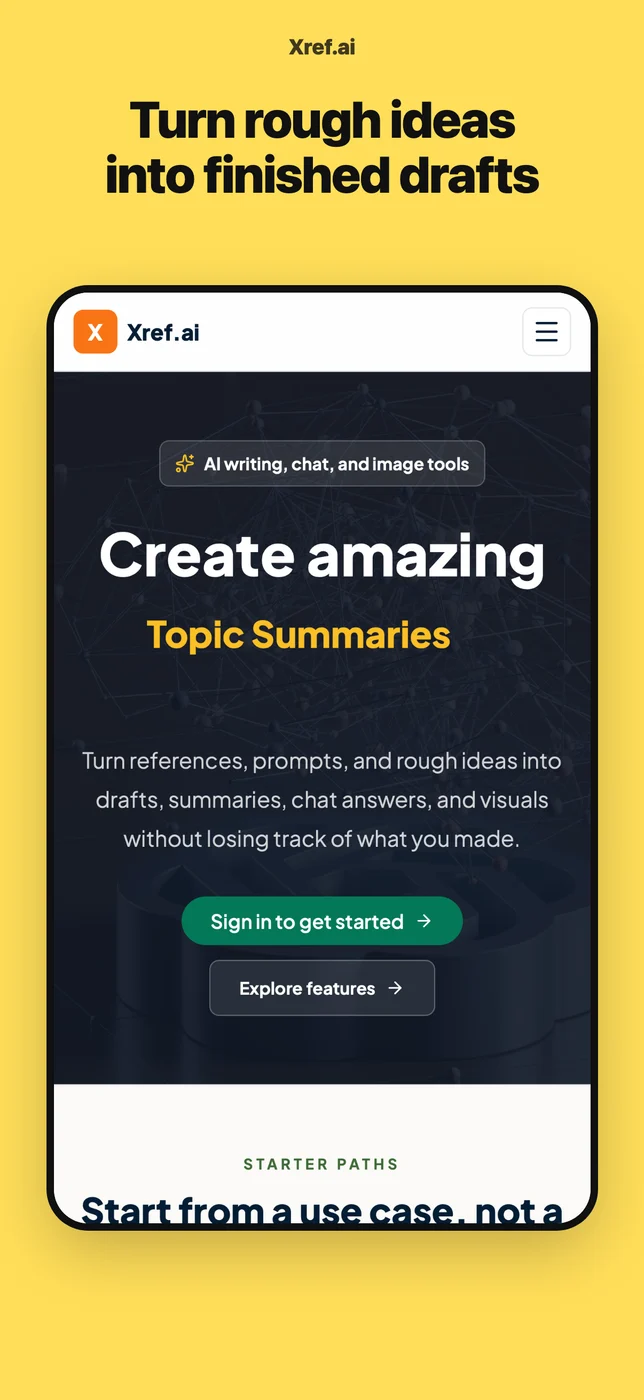 Xref.ai — home