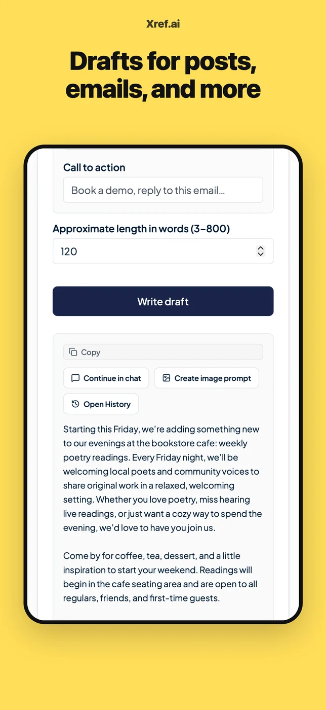 Xref.ai — freestyle